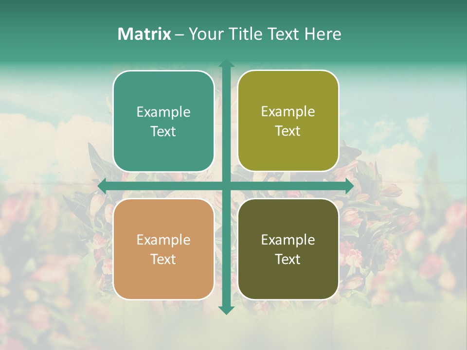 Aged Woman Grunge PowerPoint Template