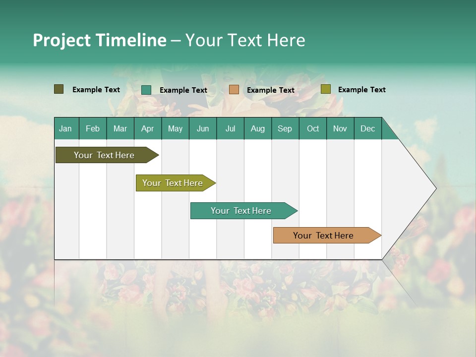 Aged Woman Grunge PowerPoint Template