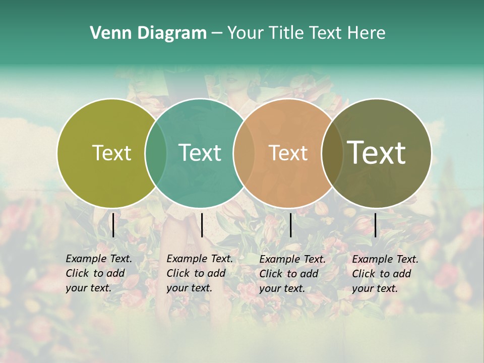 Aged Woman Grunge PowerPoint Template