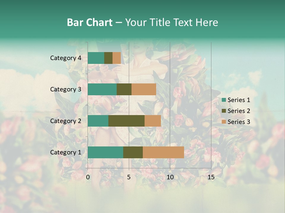 Aged Woman Grunge PowerPoint Template