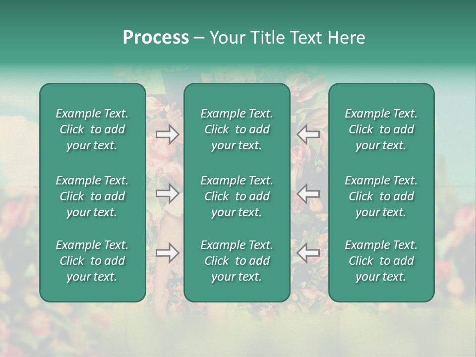 Aged Woman Grunge PowerPoint Template