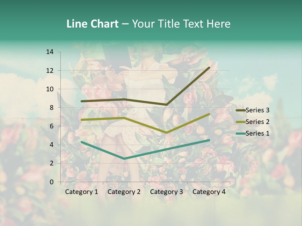 Aged Woman Grunge PowerPoint Template