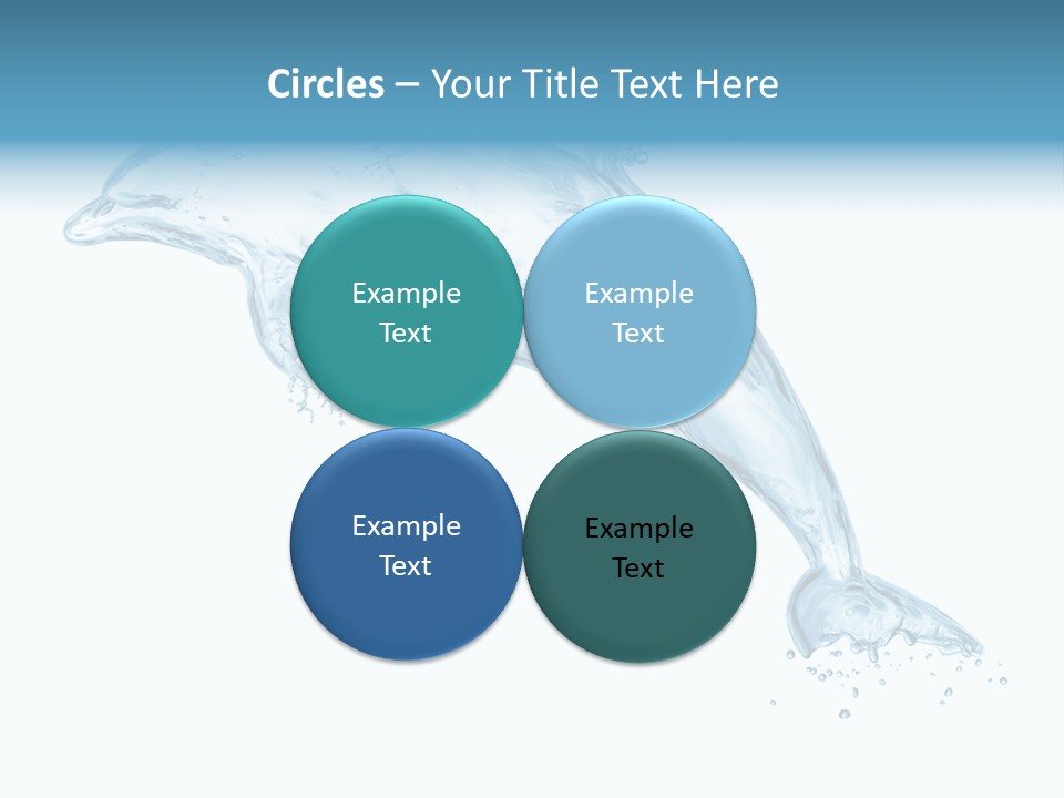 Liquid Transparent Water PowerPoint Template