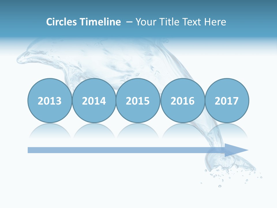 Liquid Transparent Water PowerPoint Template