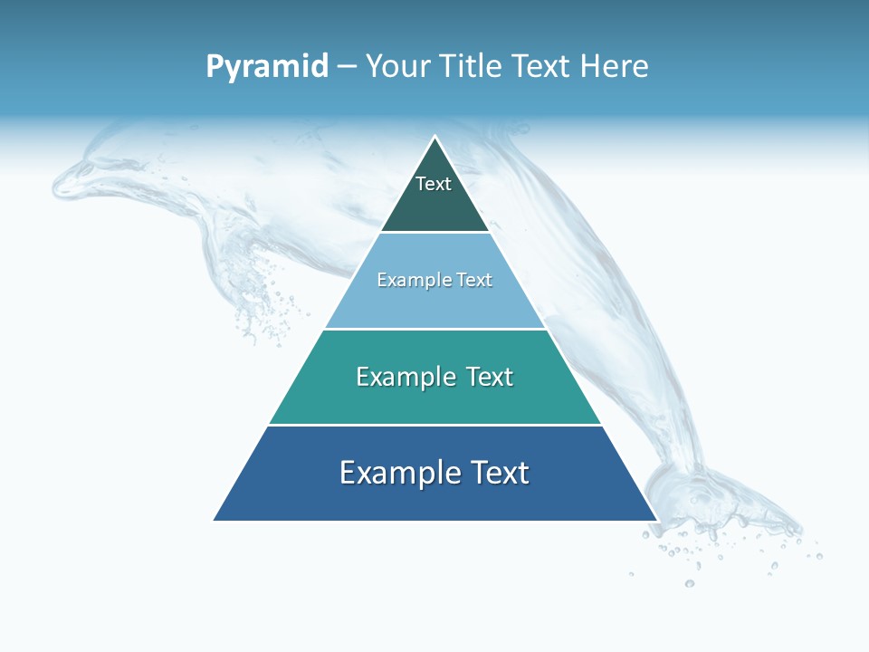 Liquid Transparent Water PowerPoint Template