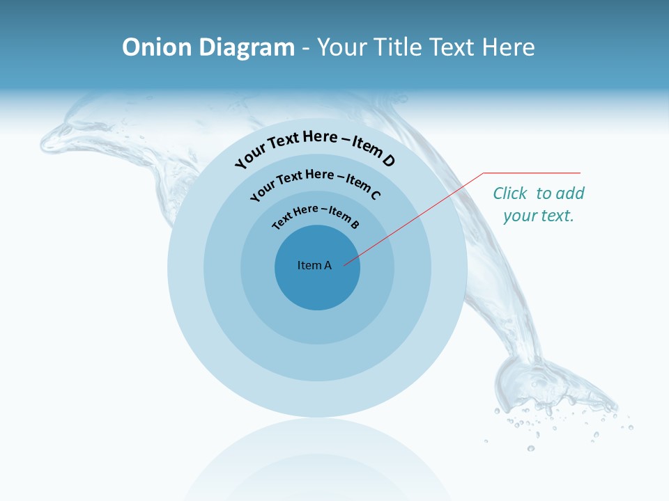 Liquid Transparent Water PowerPoint Template