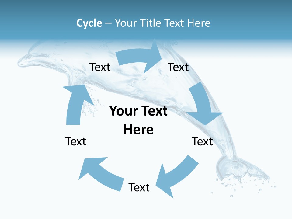 Liquid Transparent Water PowerPoint Template