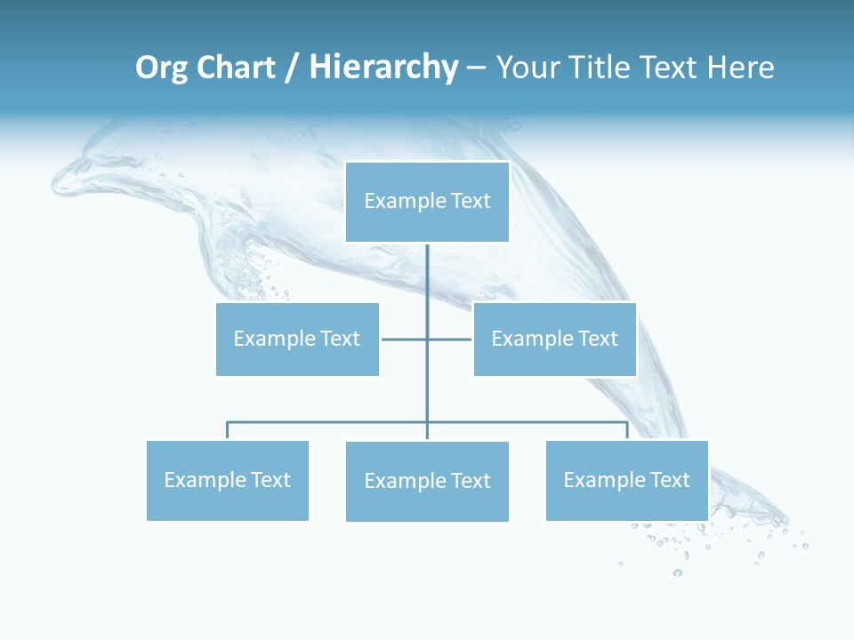 Liquid Transparent Water PowerPoint Template