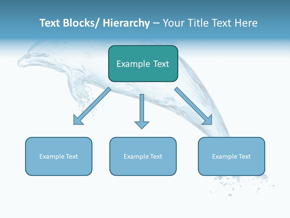Liquid Transparent Water PowerPoint Template