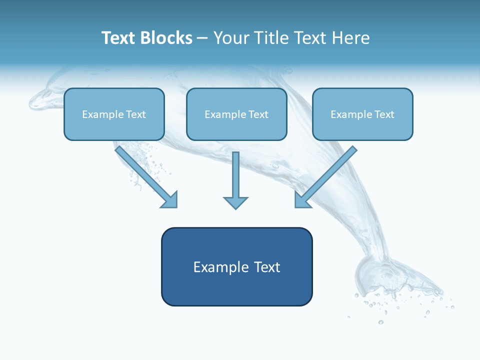 Liquid Transparent Water PowerPoint Template