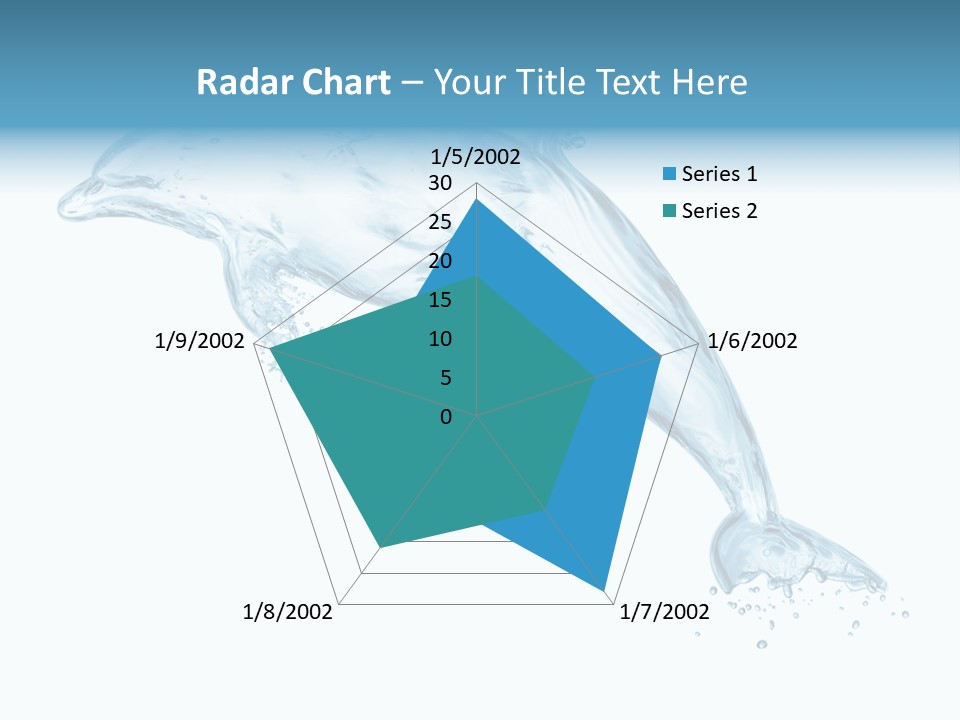 Liquid Transparent Water PowerPoint Template