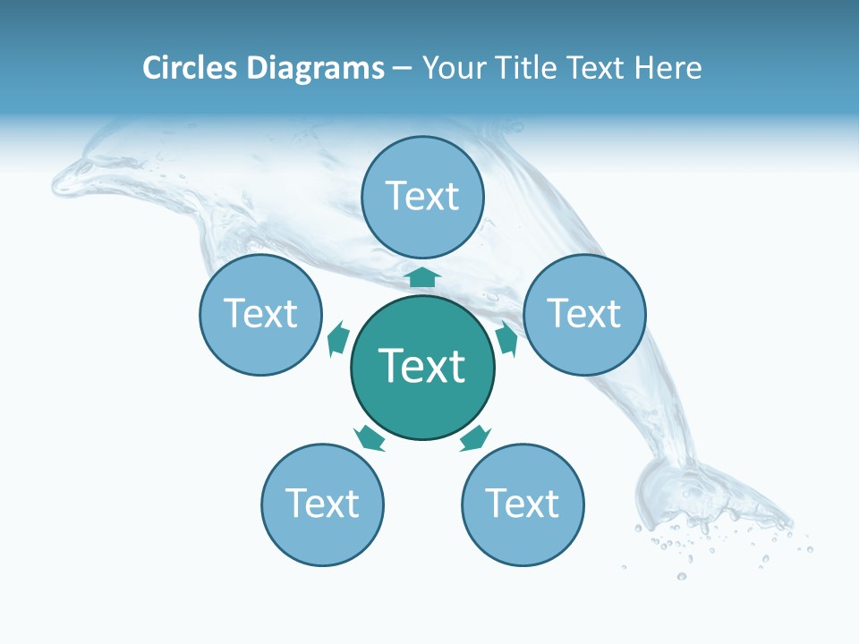 Liquid Transparent Water PowerPoint Template