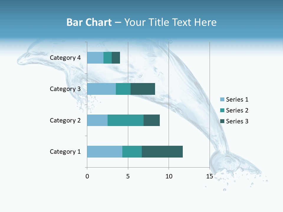 Liquid Transparent Water PowerPoint Template