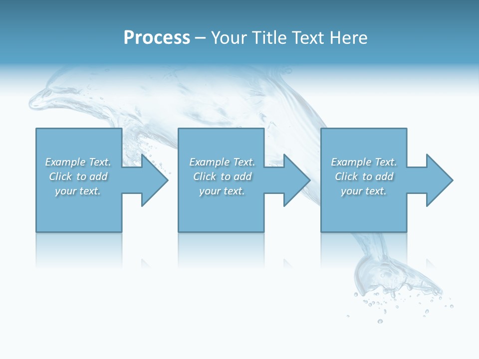 Liquid Transparent Water PowerPoint Template