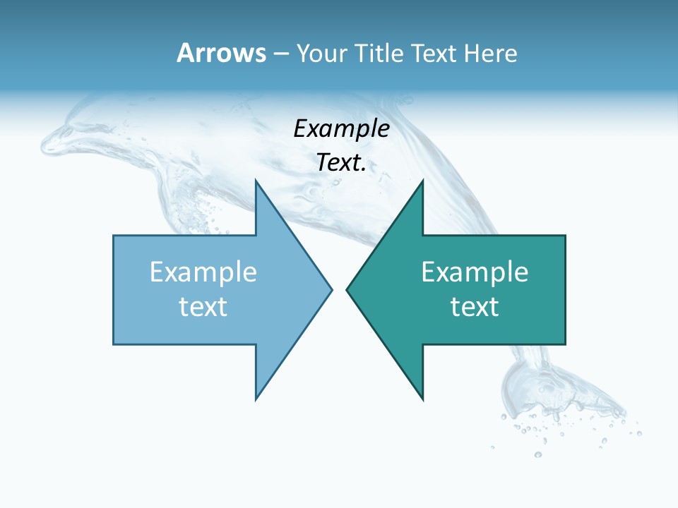Liquid Transparent Water PowerPoint Template