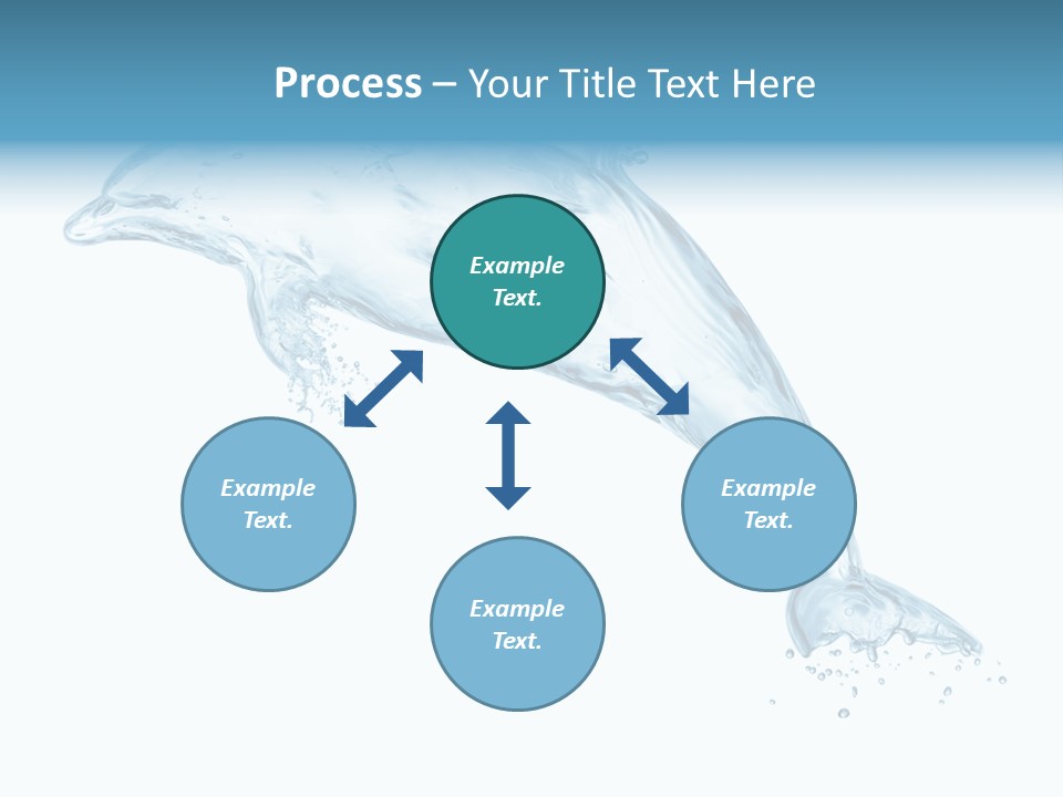 Liquid Transparent Water PowerPoint Template
