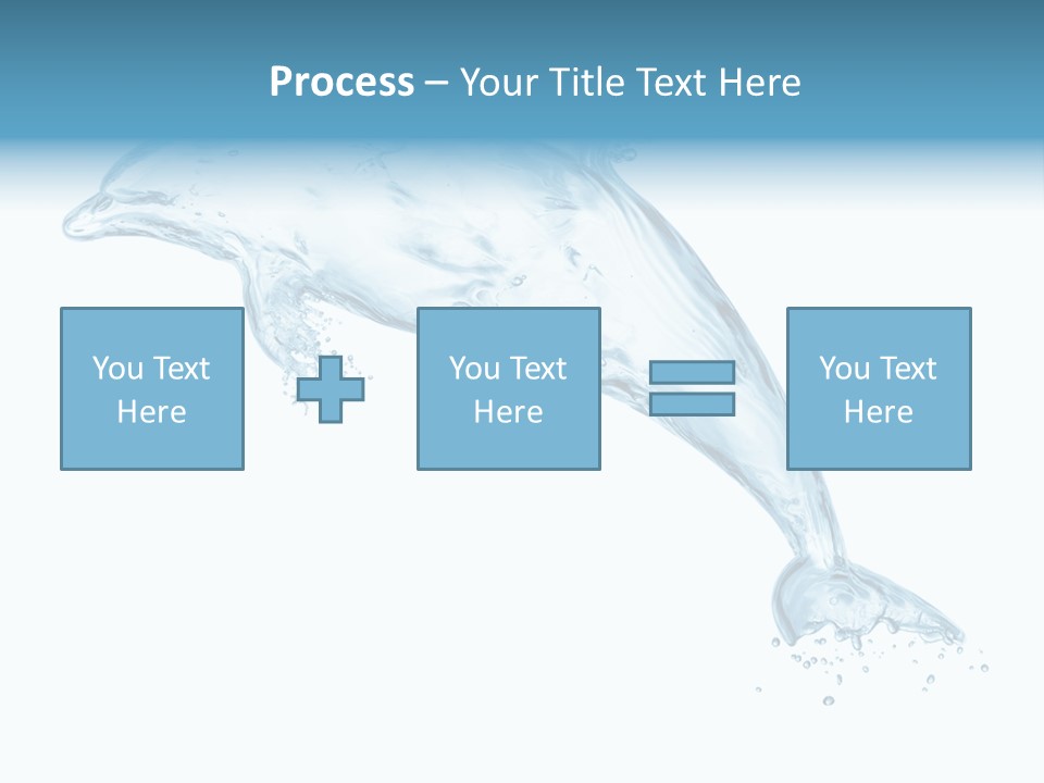 Liquid Transparent Water PowerPoint Template