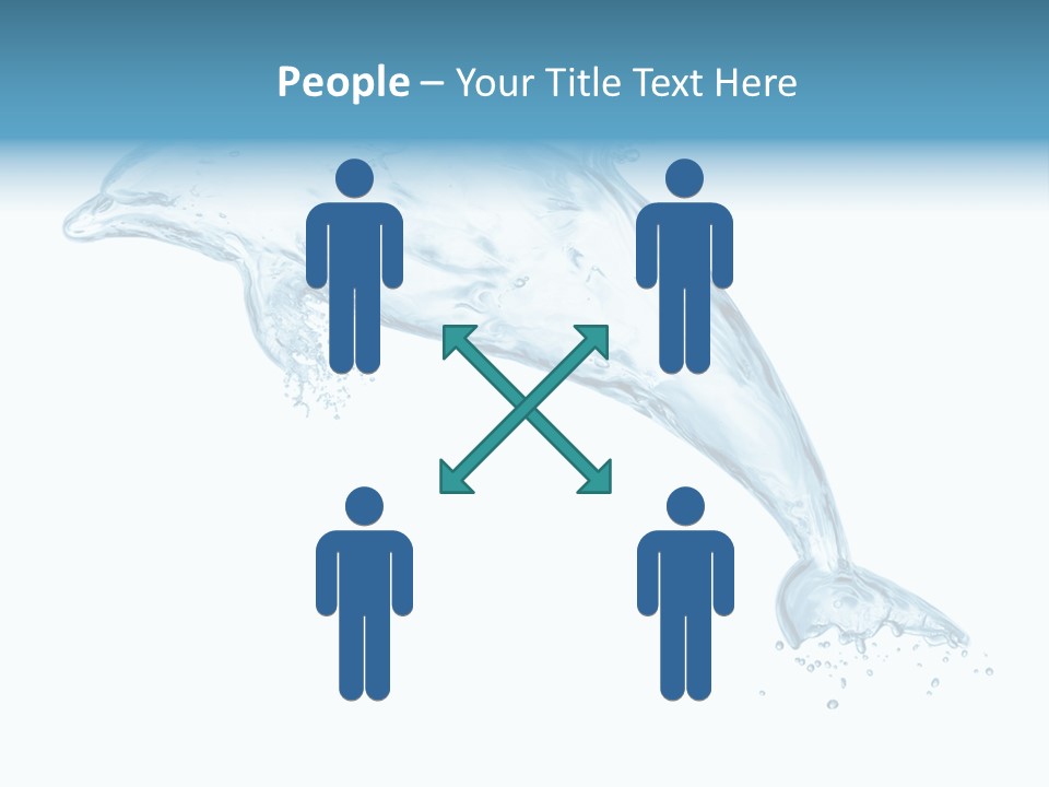 Liquid Transparent Water PowerPoint Template