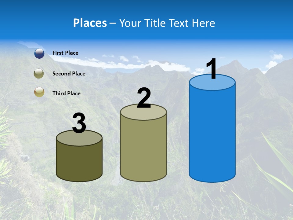 Collapse Landscape Sky PowerPoint Template