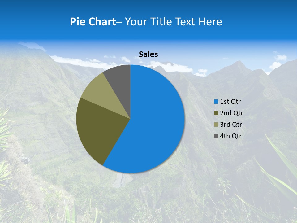 Collapse Landscape Sky PowerPoint Template