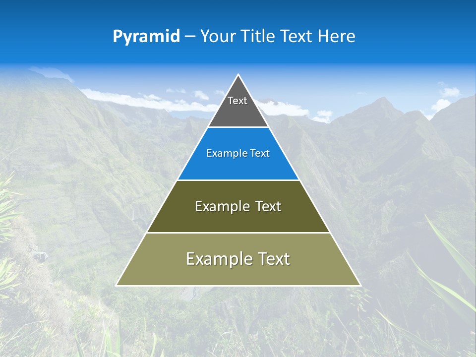 Collapse Landscape Sky PowerPoint Template