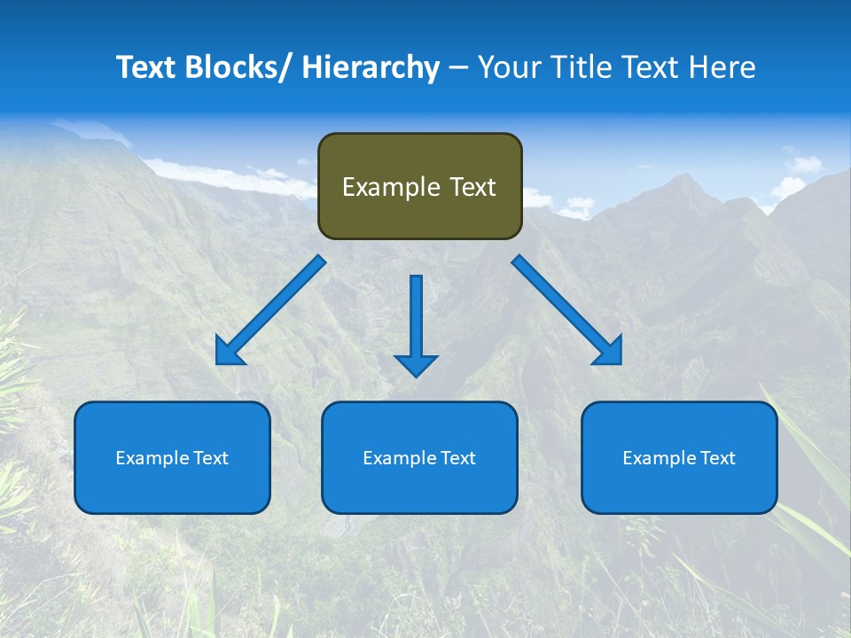 Collapse Landscape Sky PowerPoint Template