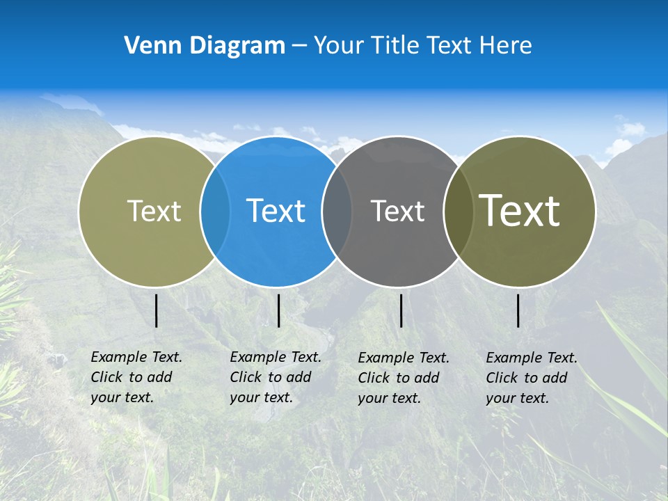 Collapse Landscape Sky PowerPoint Template