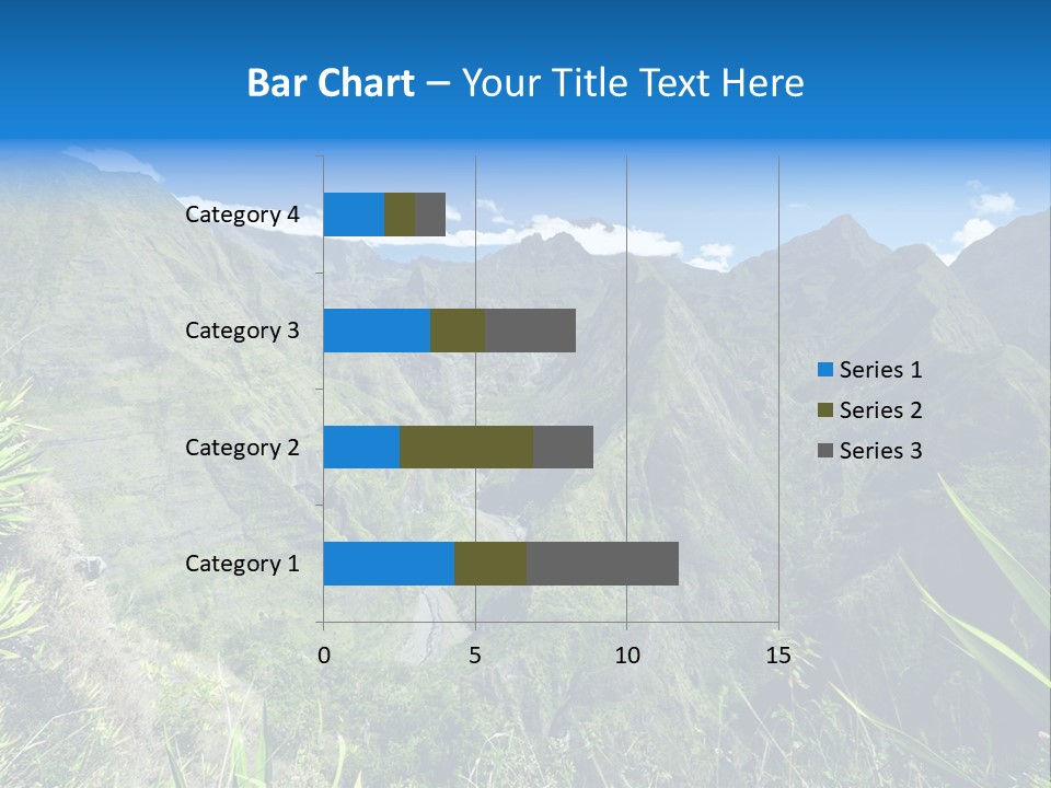 Collapse Landscape Sky PowerPoint Template