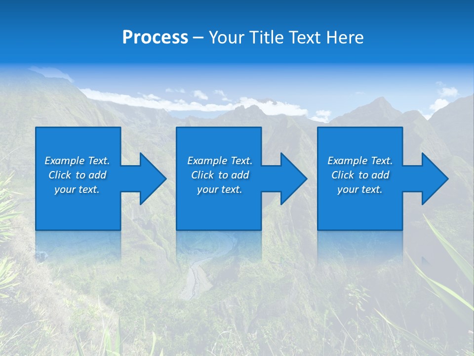 Collapse Landscape Sky PowerPoint Template