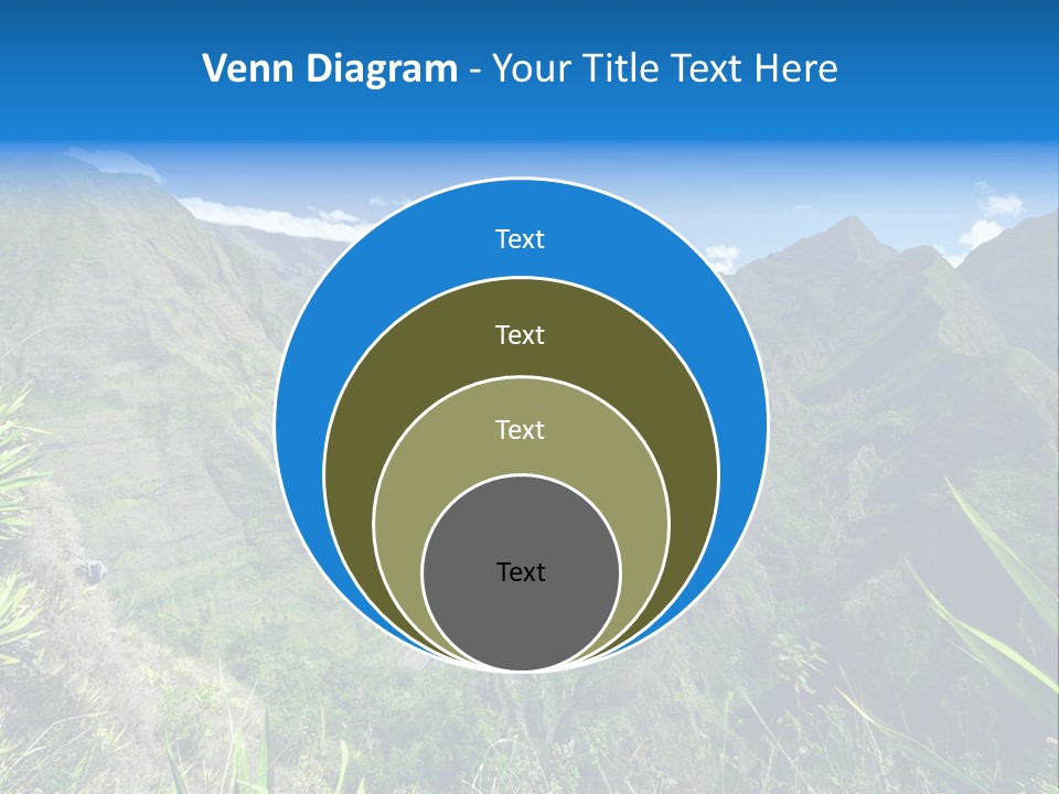 Collapse Landscape Sky PowerPoint Template