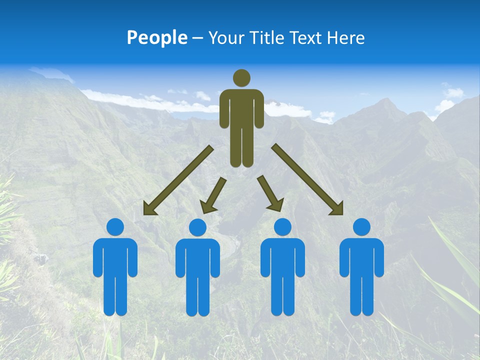 Collapse Landscape Sky PowerPoint Template