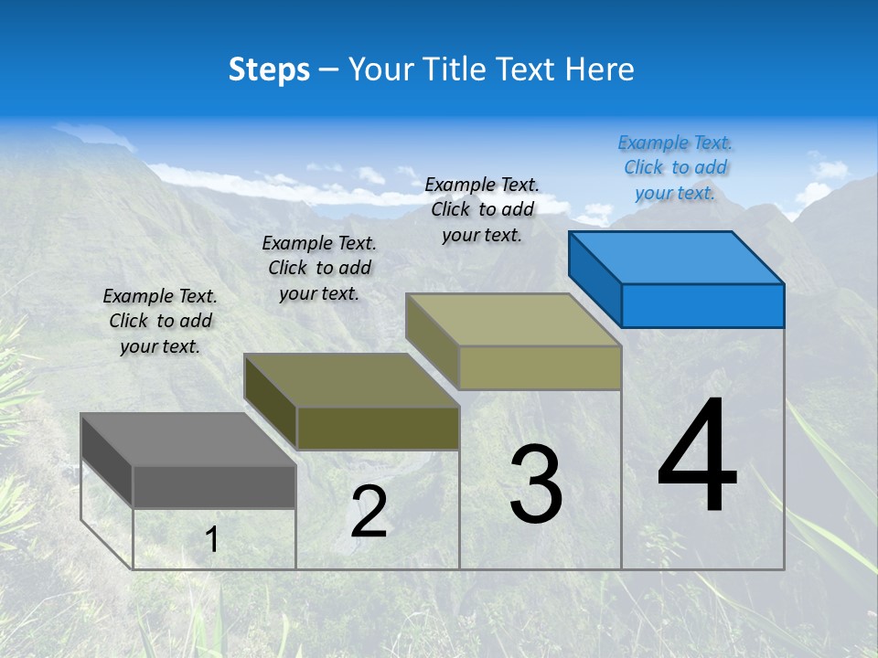 Collapse Landscape Sky PowerPoint Template