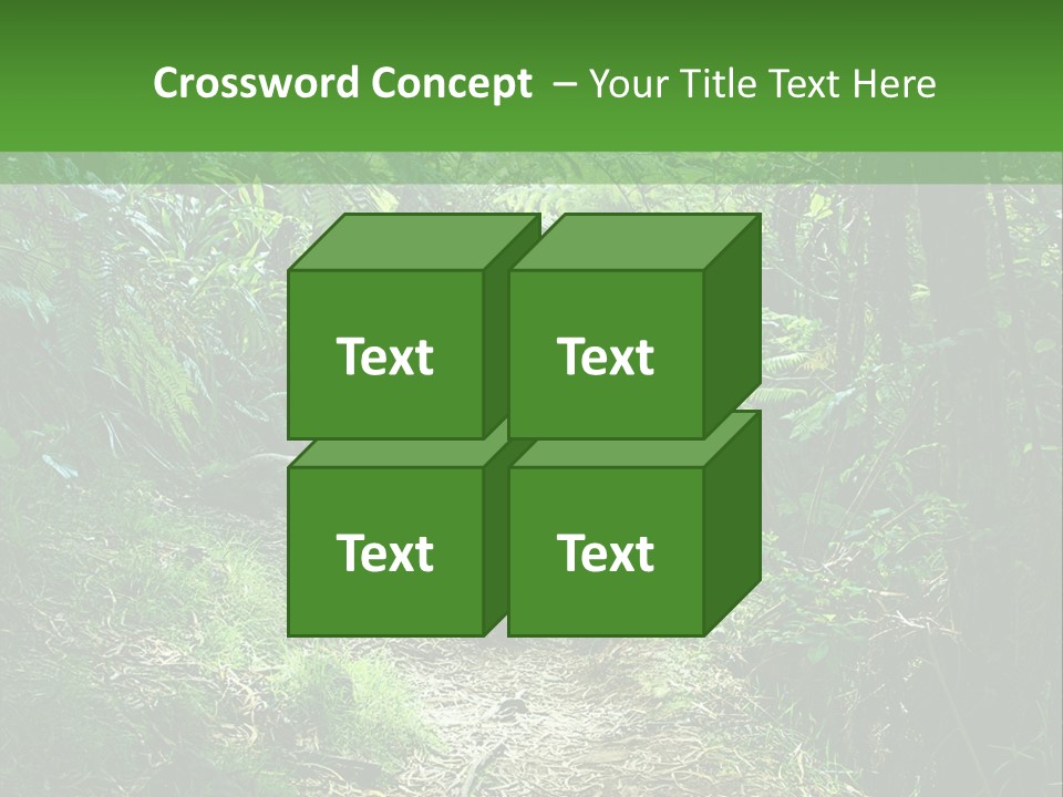 Mountain Preserve Meeting PowerPoint Template