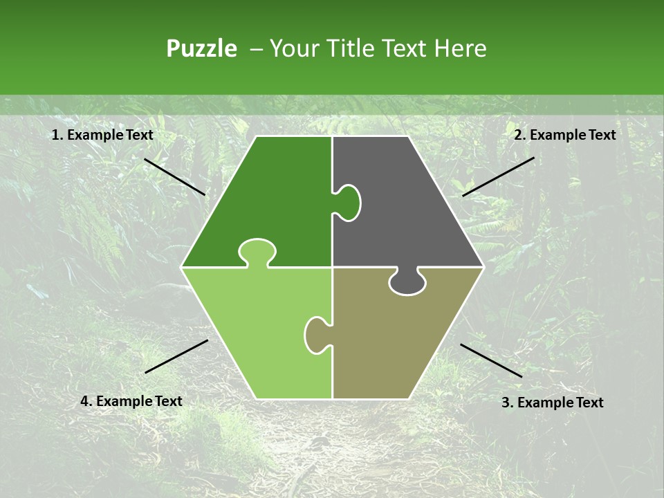 Mountain Preserve Meeting PowerPoint Template