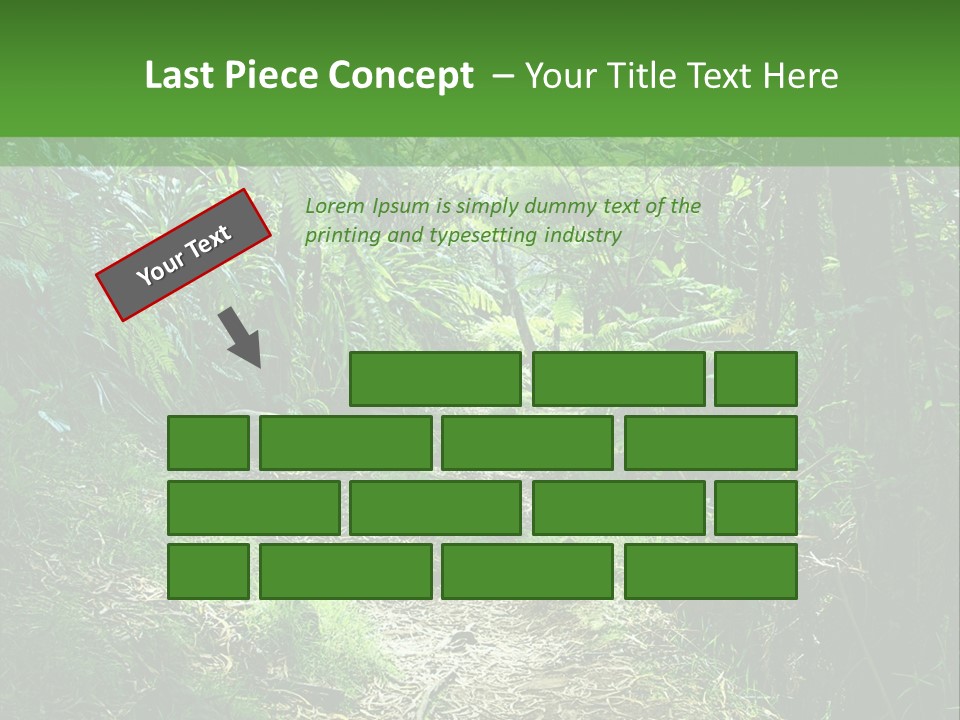 Mountain Preserve Meeting PowerPoint Template