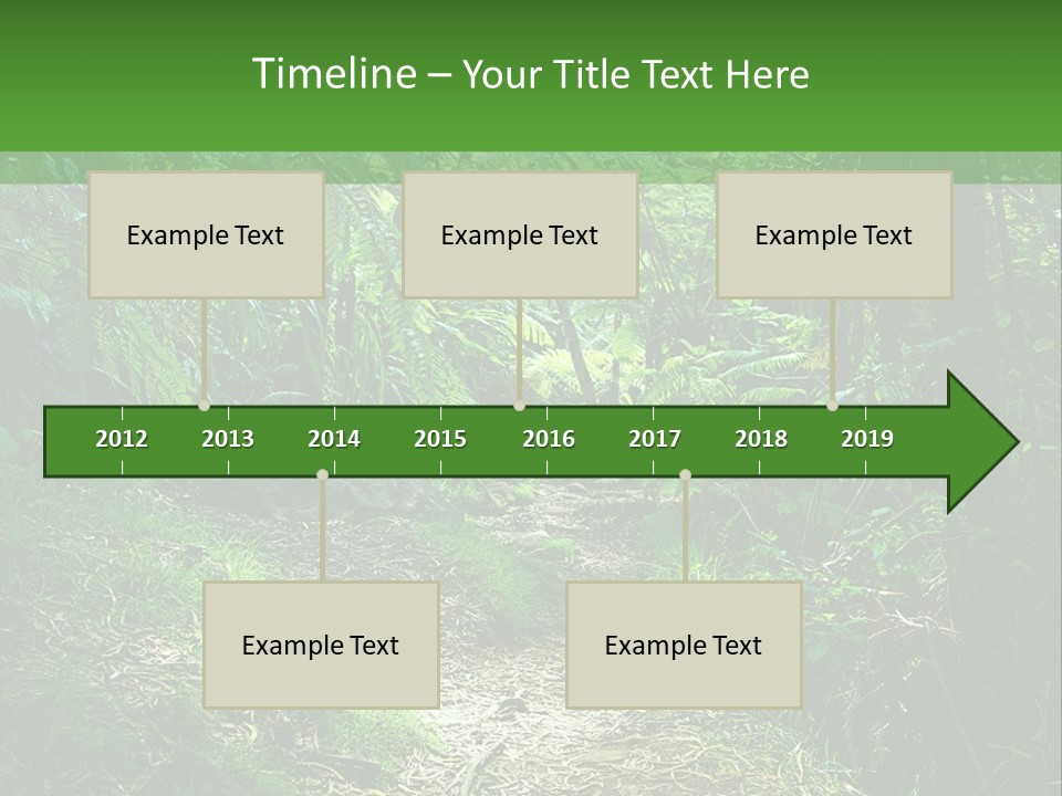 Mountain Preserve Meeting PowerPoint Template