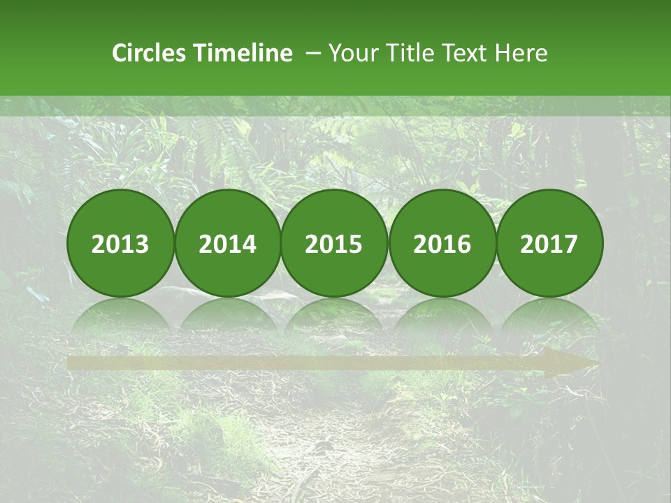 Mountain Preserve Meeting PowerPoint Template