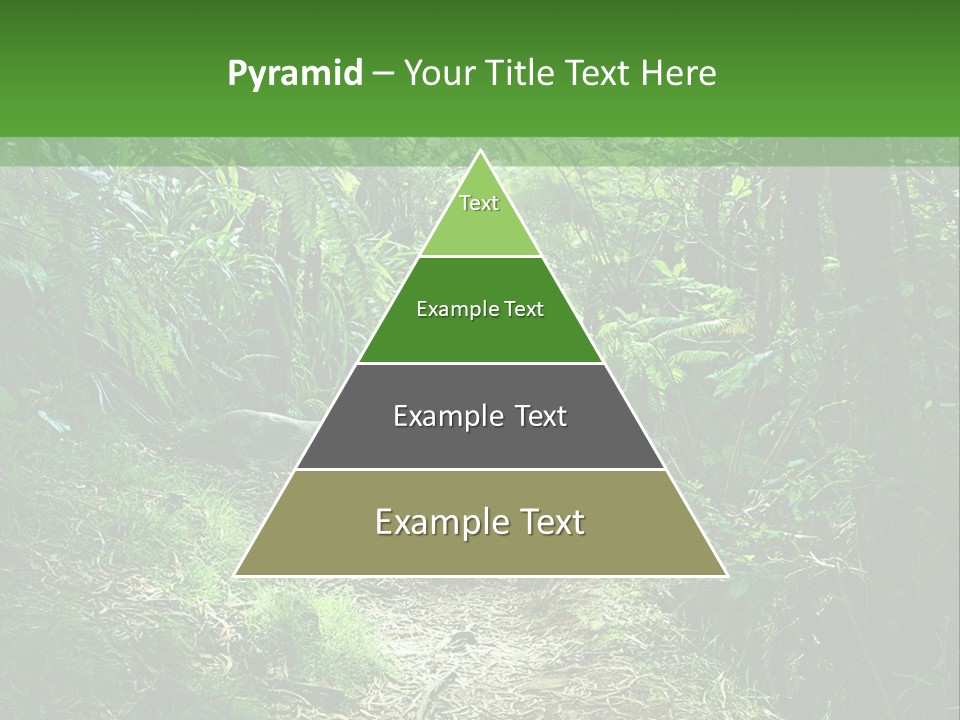 Mountain Preserve Meeting PowerPoint Template