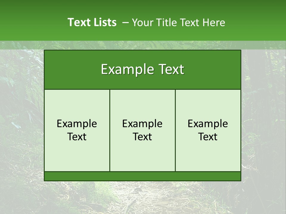 Mountain Preserve Meeting PowerPoint Template