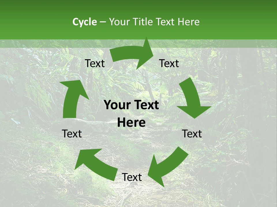 Mountain Preserve Meeting PowerPoint Template
