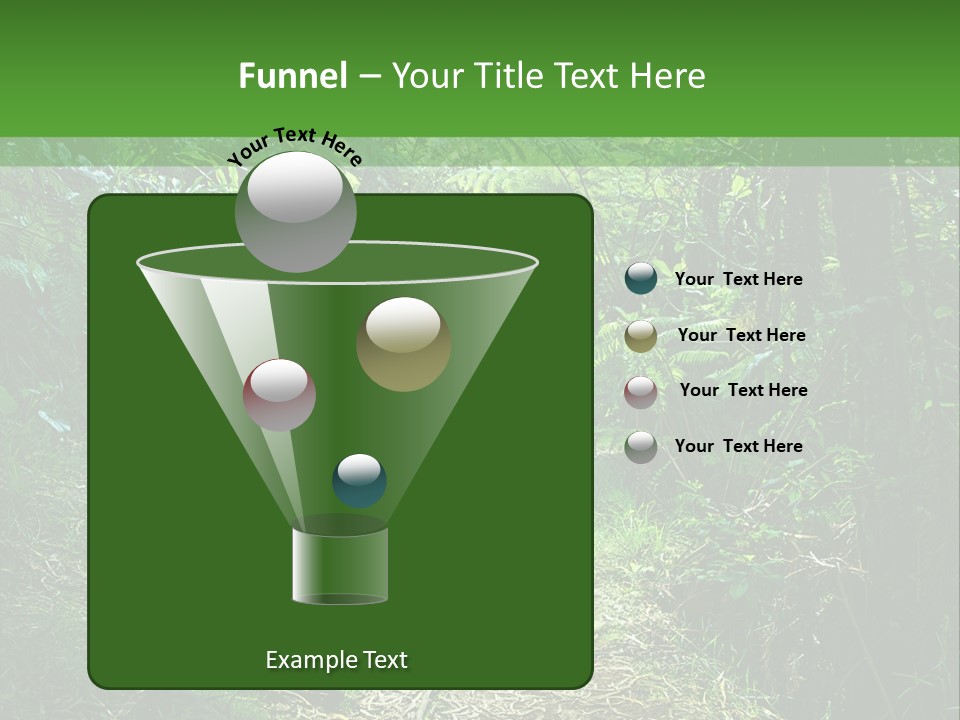 Mountain Preserve Meeting PowerPoint Template