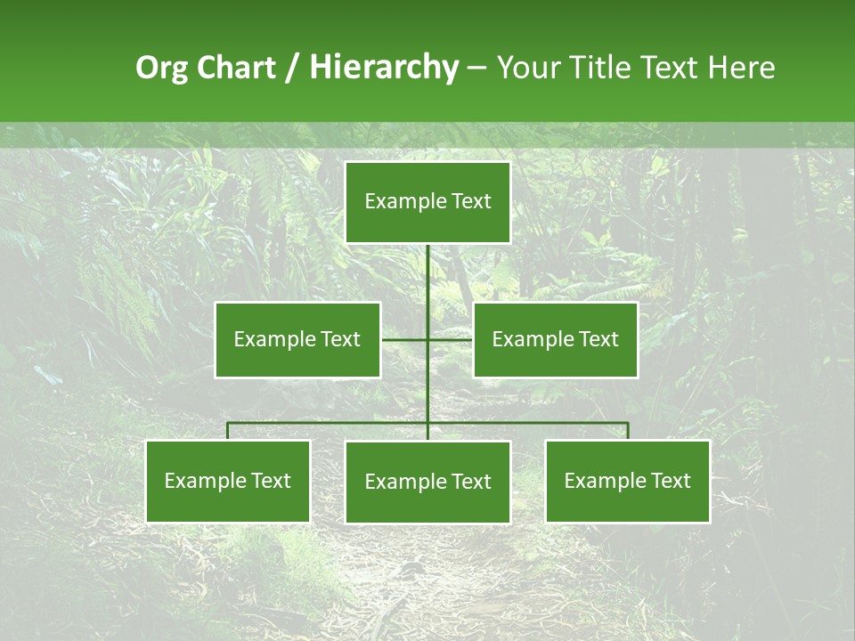 Mountain Preserve Meeting PowerPoint Template