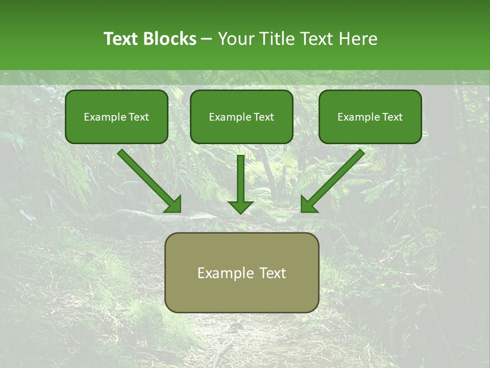 Mountain Preserve Meeting PowerPoint Template
