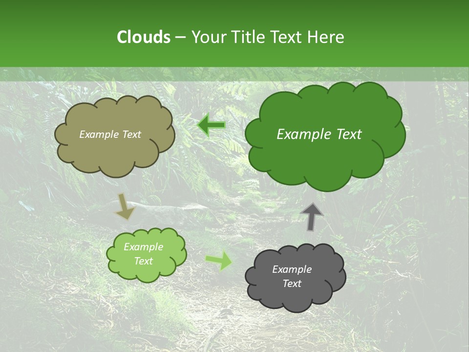 Mountain Preserve Meeting PowerPoint Template