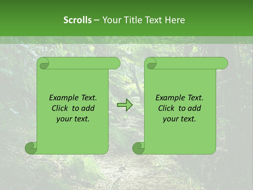 Mountain Preserve Meeting PowerPoint Template