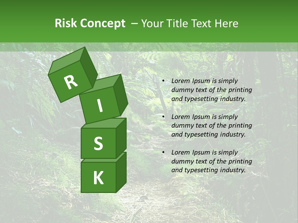 Mountain Preserve Meeting PowerPoint Template