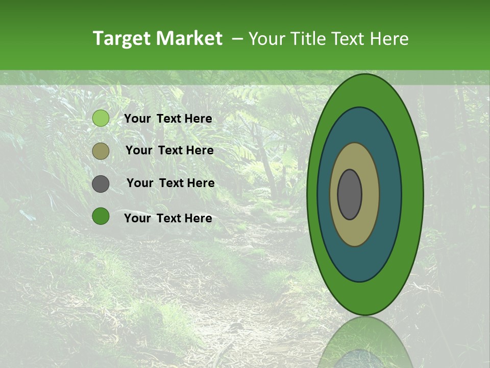 Mountain Preserve Meeting PowerPoint Template