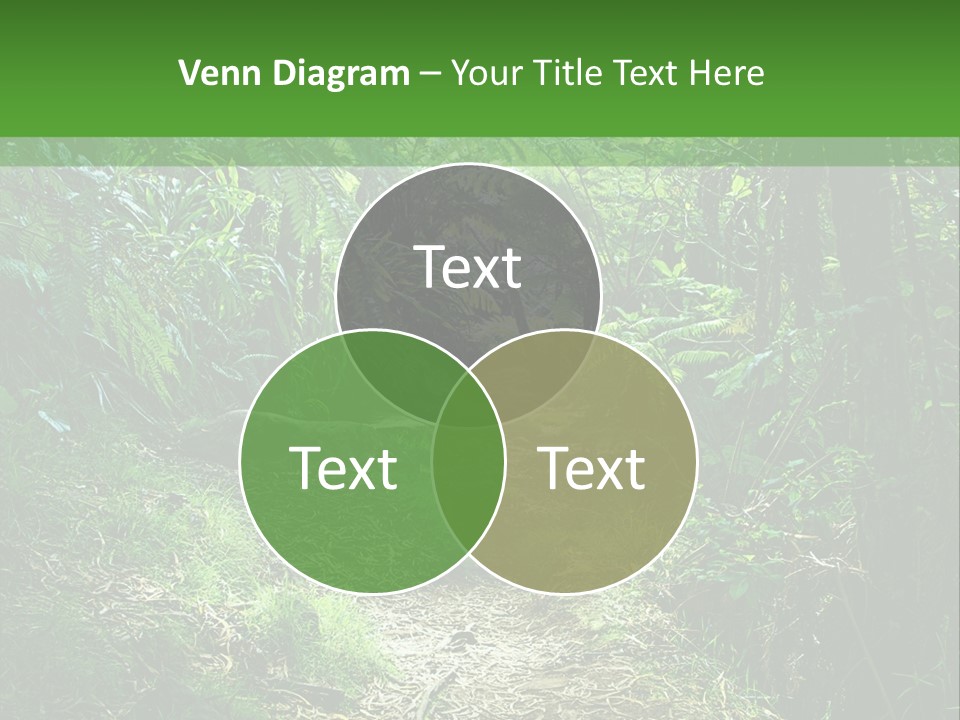Mountain Preserve Meeting PowerPoint Template