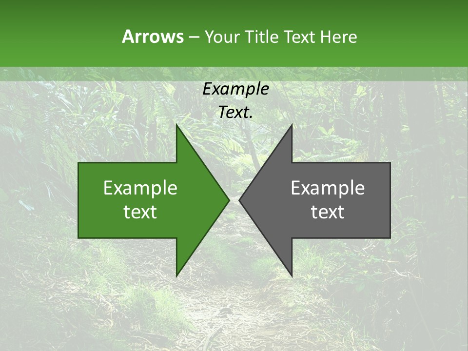 Mountain Preserve Meeting PowerPoint Template
