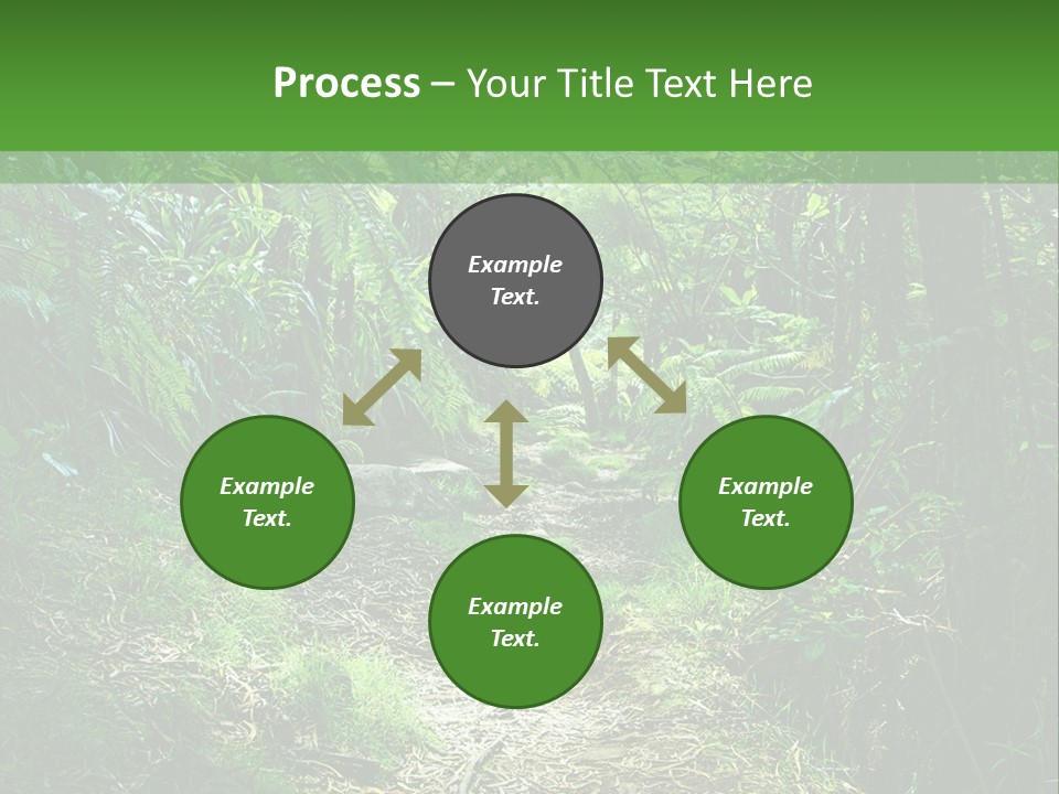 Mountain Preserve Meeting PowerPoint Template